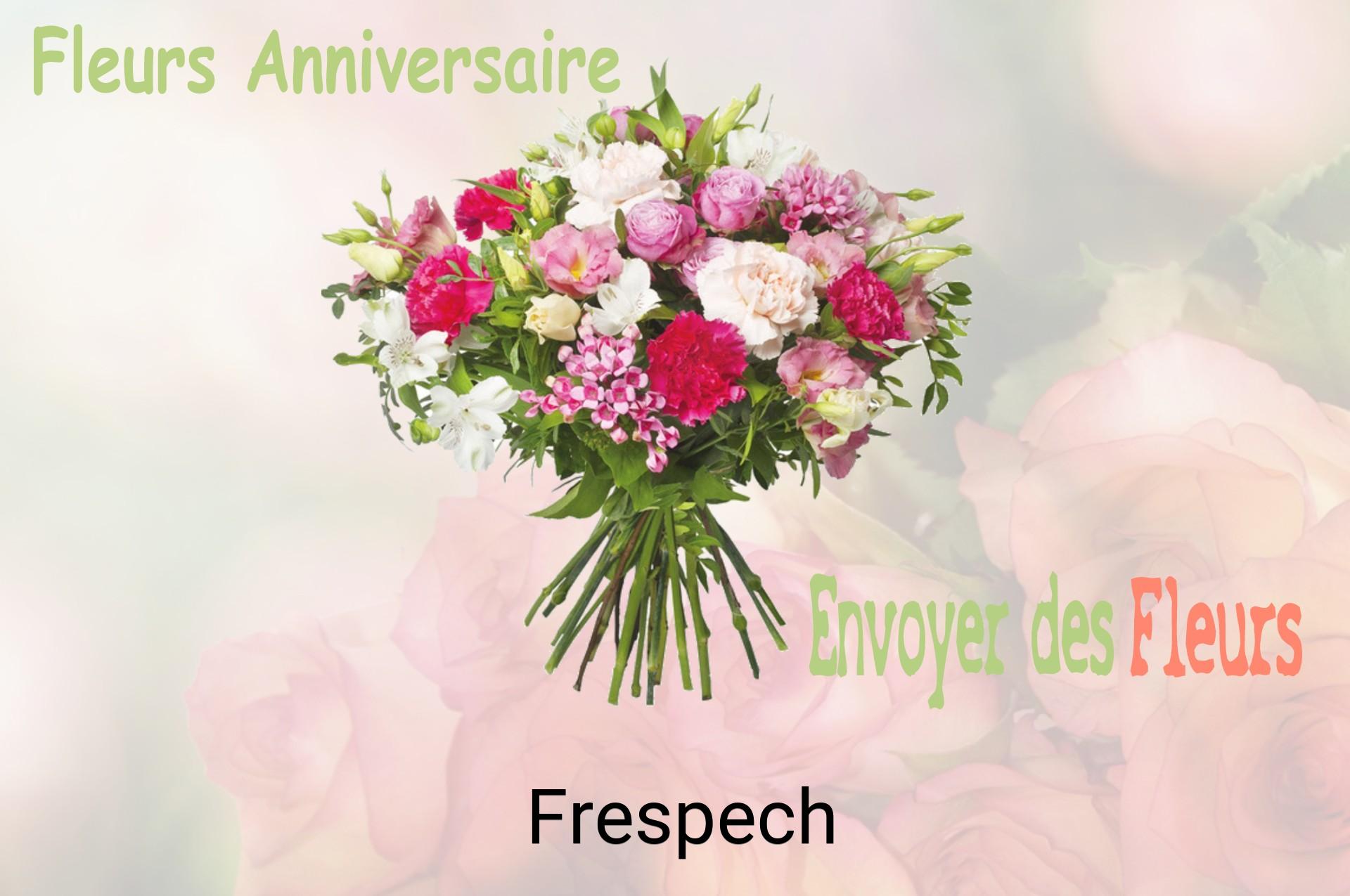 Bouquet de fleurs d’anniversaire livré à Frespech